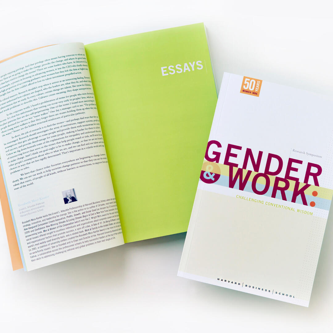 Harvard Business School Gender & Work